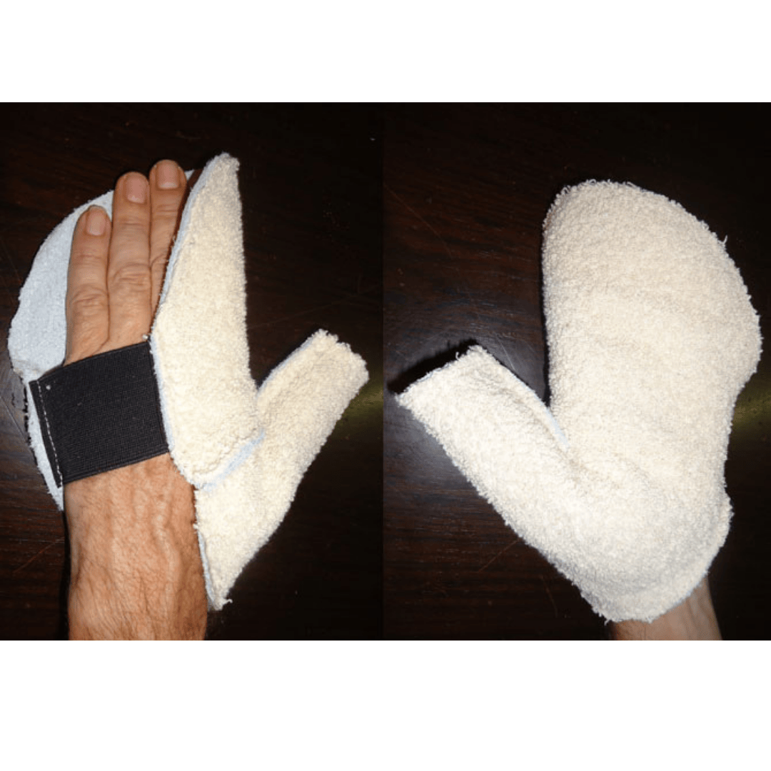 Manopla de Raspa | Proteção para Mãos em Indústrias e Serviços Pesados